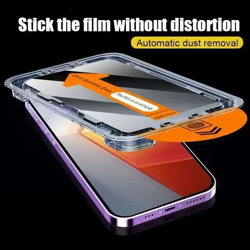 3pcs Privacy Screen Protector for iPhone – Anti-Spy, Scratch Resistant & Easy Install