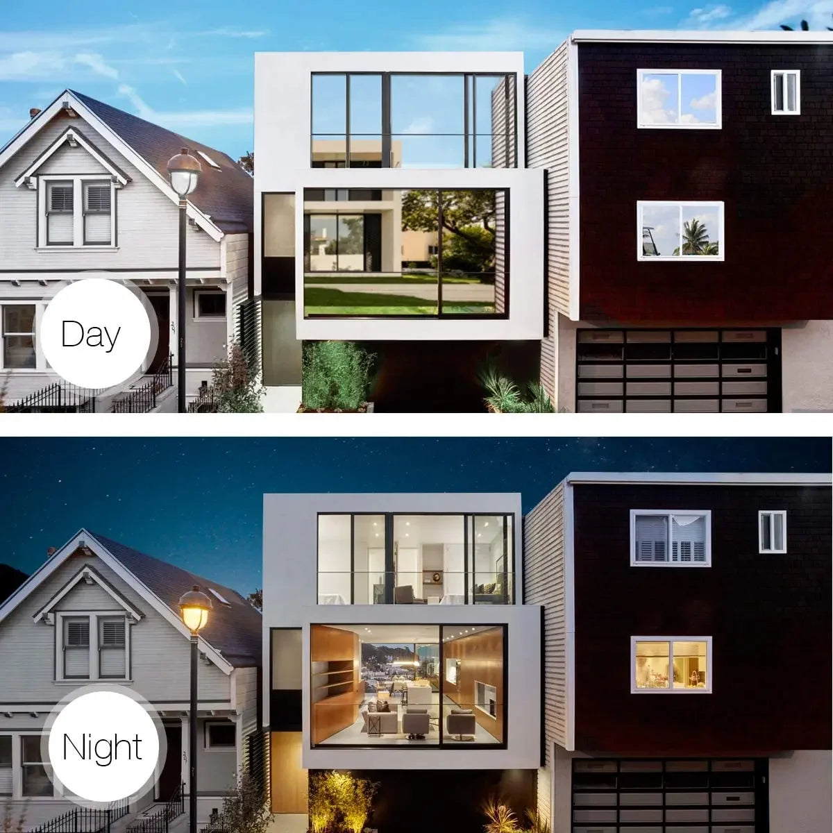 Reflective Window Privacy Film – UV Protection, Heat Insulation & Easy Self-Adhesive Tint