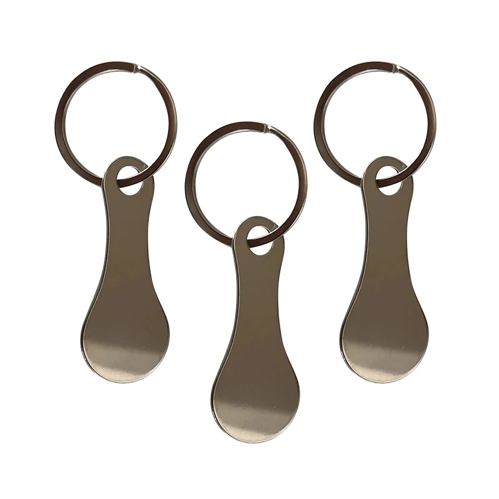 Trolley Token Key Ring Reusable Never Get Stuck Without a Coin Again
