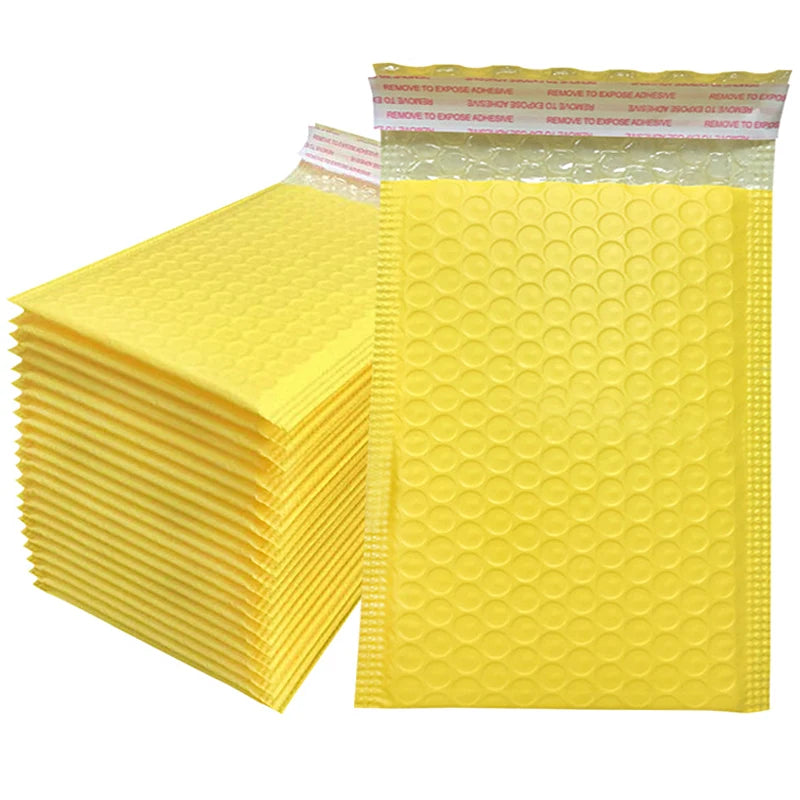 50PCS Bubble Mailers – Purple Padded Shipping Envelopes for Secure, Lightweight & Stylish Packaging