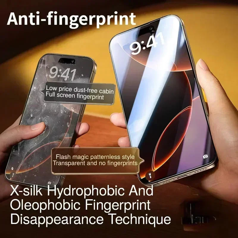 3pcs Privacy Screen Protector for iPhone – Anti-Spy, Scratch Resistant & Easy Install